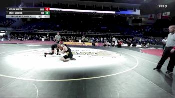 150 lbs 3rd Place Match - Jack Locke, Turlock vs Jesse Meza, Oakdale