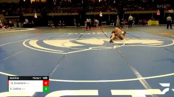 106-2A/1A Semifinal - Seth Crawford, Brunswick vs Elijah Collick, Stephen Decatur