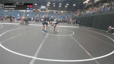 131 lbs Champ. Round 2 - Danica Dautel, Friends University vs Mya Trevino, Barton Community College
