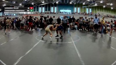 88-95 lbs Quarterfinal - Leonardo Tellez, Gladiator Wrestling vs Christopher Stsiapanau, Roundtree Wrestling Academy