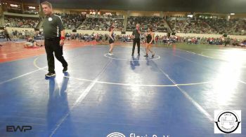 138 lbs Round Of 32 - Nevaeh Dorsey, Midwest City Bombers Youth Wrestling Club vs Kaisley Taber, Hennessey Takedown Club
