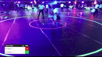 65 lbs Semifinal - Messias Sena, Top Notch WC vs Avery Porter, Tucson Pride WC