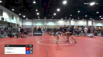 121 lbs Prelims - Aj Falcone, Team Dragon vs Casen Roark, Team Minion (GA)