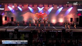 Intensity Cheer - Riot [2026 L2.2 Junior - PREP - D2 1] 2026 The American Celebration Salt Lake City Nationals