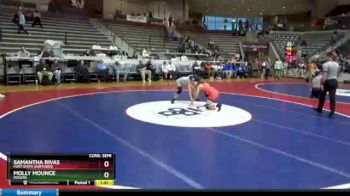 124 lbs Cons. Semi - Molly Mounce, Rogers vs Samantha Rivas, Fort Smith Northside