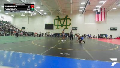 120 lbs Champ. Round 1 - Caine Martin, Camarillo vs Yahir Pompa, Beaumont