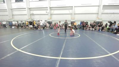 68 lbs Round Robin 4 - McKenna Virtue, Claymont Brown - G vs Gracie Logsdon, Jacket Wrestling Club - G