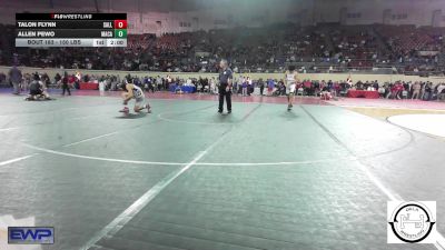 150 lbs Round Of 16 - Talon Flynn, Sallisaw Wrestling vs Allen Pewo, MacArthur Wrestling
