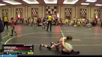 65 lbs Quarterfinals (8 Team) - Connor Hanly, Steel Valley Vouger vs Mason Reis, Ride Out Wrestling Club