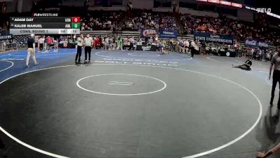 D 1 113 lbs Cons. Round 3 - Adam Day, Live Oak vs Kaleb Manuel, Airline