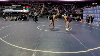 3A 165 lbs Cons. Round 3 - Jaime Vega, North Henderson High School vs Tripp Norwood, North Gaston High School