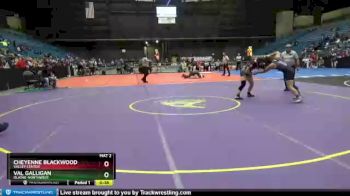 170 lbs Cons. Semi - Val Galligan, Olathe-Northwest vs Cheyenne Blackwood, Valley Center