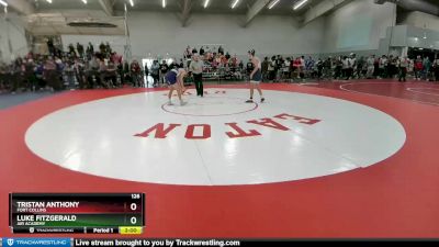 126 lbs Champ. Round 1 - Luke Fitzgerald, Air Academy vs Tristan Anthony, Fort Collins