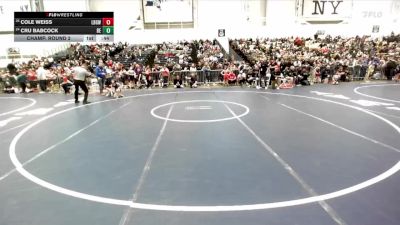 66 lbs Champ. Round 2 - Cru Babcock, Brawler Elite vs Cole Weiss, Long Beach Gladiators Wrestling