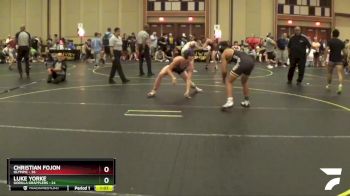 145 lbs Quarterfinal - Luke Yorke, Gorilla Grapplers vs Christian Fojon, Olympic