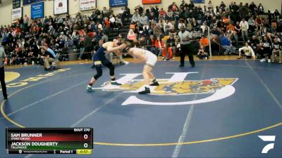 190 lbs Cons. Round 2 - Jackson Dougherty, Tallmadge vs Sam Brunner, Streetsboro