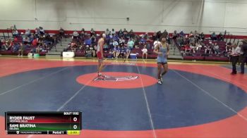 138 lbs Round 3 - Sami Bratina, Helena vs Ryder Faust, Vestavia Hills