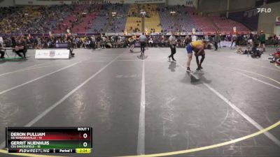 184 lbs Finals (2 Team) - Gerrit Nijenhuis, CSU Bakersfield vs Deron Pulliam, SIU Edwardsville