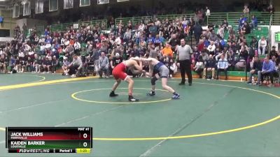 132 lbs Champ. Round 3 - Jack Williams, Marysville vs Kaiden Barker, Louisville