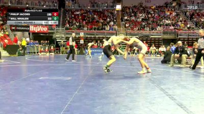 3A-175 lbs Cons. Round 4 - Will Whalen, Indianola vs Philip Jacobs, Linn-Mar