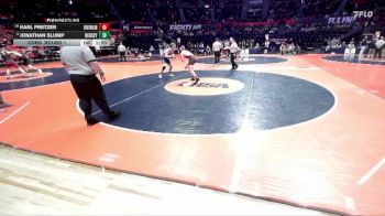 3A 190 lbs Cons. Round 1 - Karl Pretzer, South Elgin vs Jonathan Slump, Arlington Heights (Hersey)