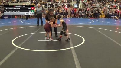 45 lbs Champ. Round 1 - Hayden Condon, Donahue Wrestling Academy vs Rowan Haybron, Vinton Co