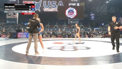 135 lbs Champ. Rd Of 64 - Iris Ritchie, Georgia vs Keira Lynch, Massachusetts