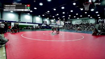 120 lbs Quarterfinal - Deven Chavez, Vista Murrieta vs Noah Lozano, Temecula Valley