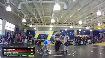 126 lbs Placement (16 Team) - Brandon Khamis, Alpha WC vs Nick Aguilar, Attack WC