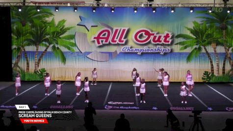 Pride Cheerleading of Palm Beach County - Scream Queens [2025 Youth Novice Day 1] 2025 Splash Bash