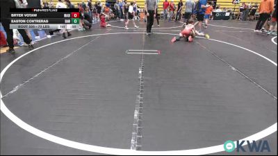 70 lbs Consolation - Bryer Votaw, Madill Takedown vs Easton Contreras, Raw Wrestling Club