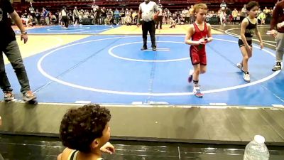 64 lbs Semifinal - Briggs Goldstein, Owasso Takedown Club vs William Thompson, Sperry Wrestling Club