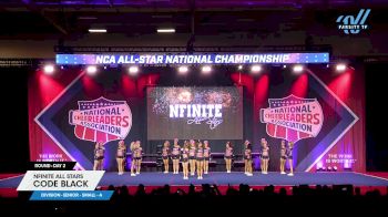 NFINITE All Stars - Code Black [2025 L3 Senior - Small - A Day 2] 2025 NCA All-Star National Championship