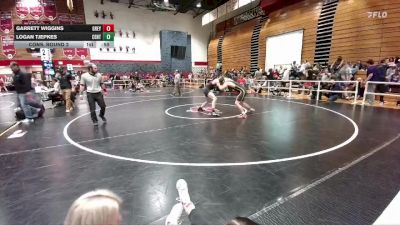 150 lbs Cons. Round 2 - Garrett Wiggins, Greybull/Riverside vs Logan Tjepkes, Central