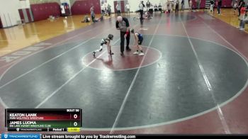 49 lbs Round 2 - James Luoma, Big Lake Swarm Wrestling Club vs Keaton Lanik, Park Wolfpack Wrestling