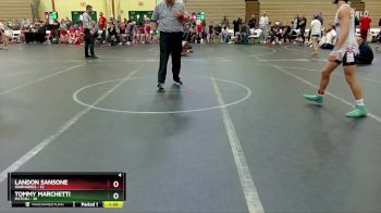 115 lbs Round 1 (6 Team) - Landon Sansone, Warhawks vs Tommy Marchetti, M2TCNJ