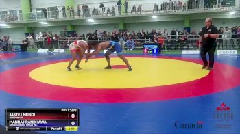 110kg Quarterfinal - Jastej Mundi, Rustom WC vs Manraj Randhawa, Guru Gobind Singh WC