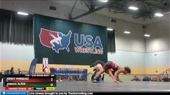 138 lbs Cons. Round 4 - Joshua Alter, FL vs Jonny Marquez, IL