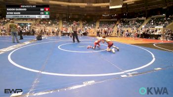 61 lbs Consi Of 16 #2 - Kason Gabbard, Raw Wrestling Club vs Byrd Ware, Cleveland Takedown