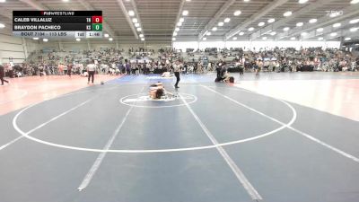 113 lbs Round Of 16 - Caleb Villaluz, TN vs Braydon Pacheco, KS