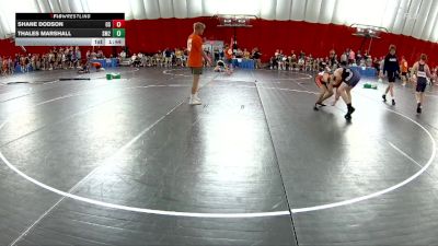 126 lbs Round 1 (8 Team) - Thales Marshall, Savannah-Maysville B vs Shane Dodson, Oswego