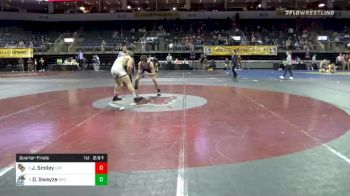 184 lbs Quarterfinal - Jarrod Smiley, University Of Central Florida vs Dalton Swayze, Grays Harbor College