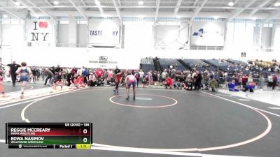 136 lbs Semifinal - Edwa Nasimov, Willpower Wrestling vs Reggie McCreary, NWAA Wrestling