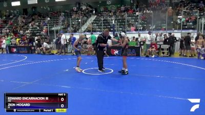 92 lbs Champ. Round 2 - Edward Encarnacion Iii, MD vs Zion Mogard, IA