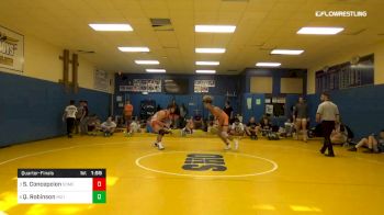 182 lbs Quarterfinal - Sean Concepcion, Somerset Academy High School Pembroke Pines, FL vs Quenteen Robinson, Mutiny