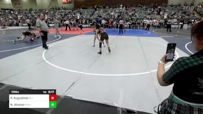 109 lbs Consolation - Pyrsaeah Augustine, No Team vs Nicole Alvarez, Predators WC