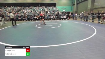 132 lbs Consi Of 32 #1 - Carlos Rojas, Pomona vs Tyler Garrett, American Fork