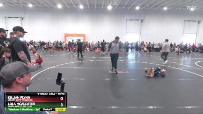 40/45 Round 2 - Killian Flynn, Legacy Elite Wrestling vs Lola McAllister, Cobra Wrestling Club