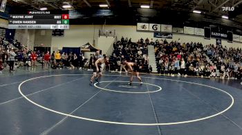 133 lbs Cons. Round 3 - Owen Hansen, Augustana (SD) vs Wayne Joint, Minot State (N.D.)