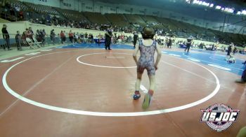 37 lbs 2nd Place - Tyger Ray, Clinton Youth Wrestling vs Gunner Poeling, Duncan Demon Wrestling